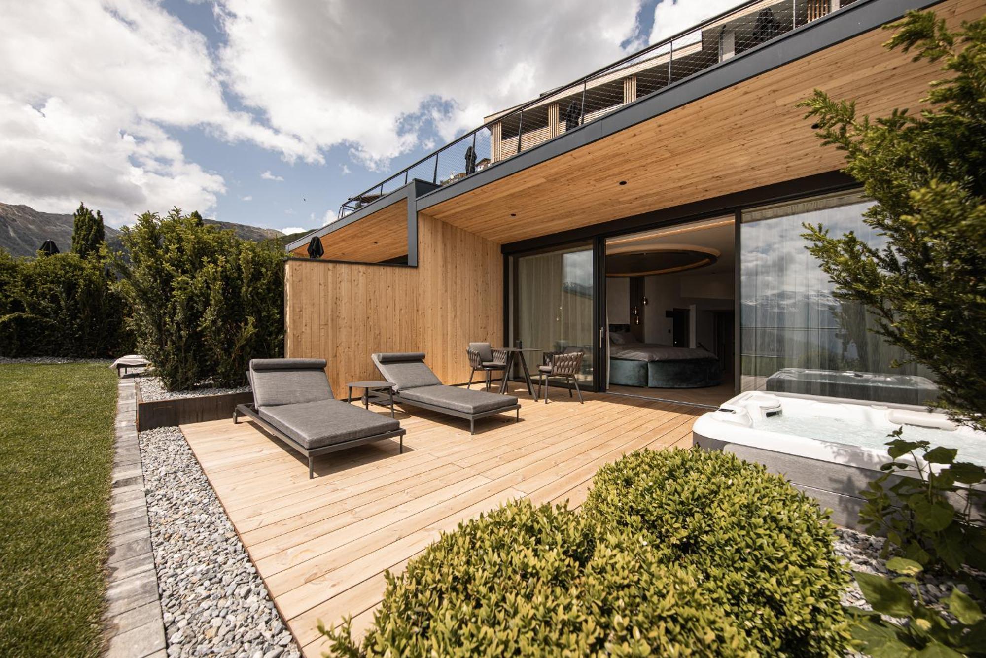 Das Gerstl Alpine Retreat Mals Buitenkant foto